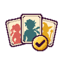 Pixel-art smoker roster